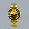 Modio-MR50-Smart-Watch-4-Pairs-Strap-Gold