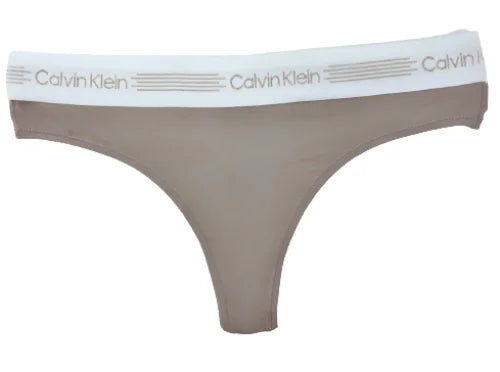Calvin-Klein-Women`s-Underwear-Thong-Beige