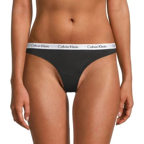 Calvin Klein Carousel Thong D1617O Black Womens Underwear